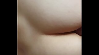desi fellow fucking white girlfriend's ass without lube part 1